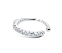 Lovely CZ Crystal Ear Cuff EC-1338